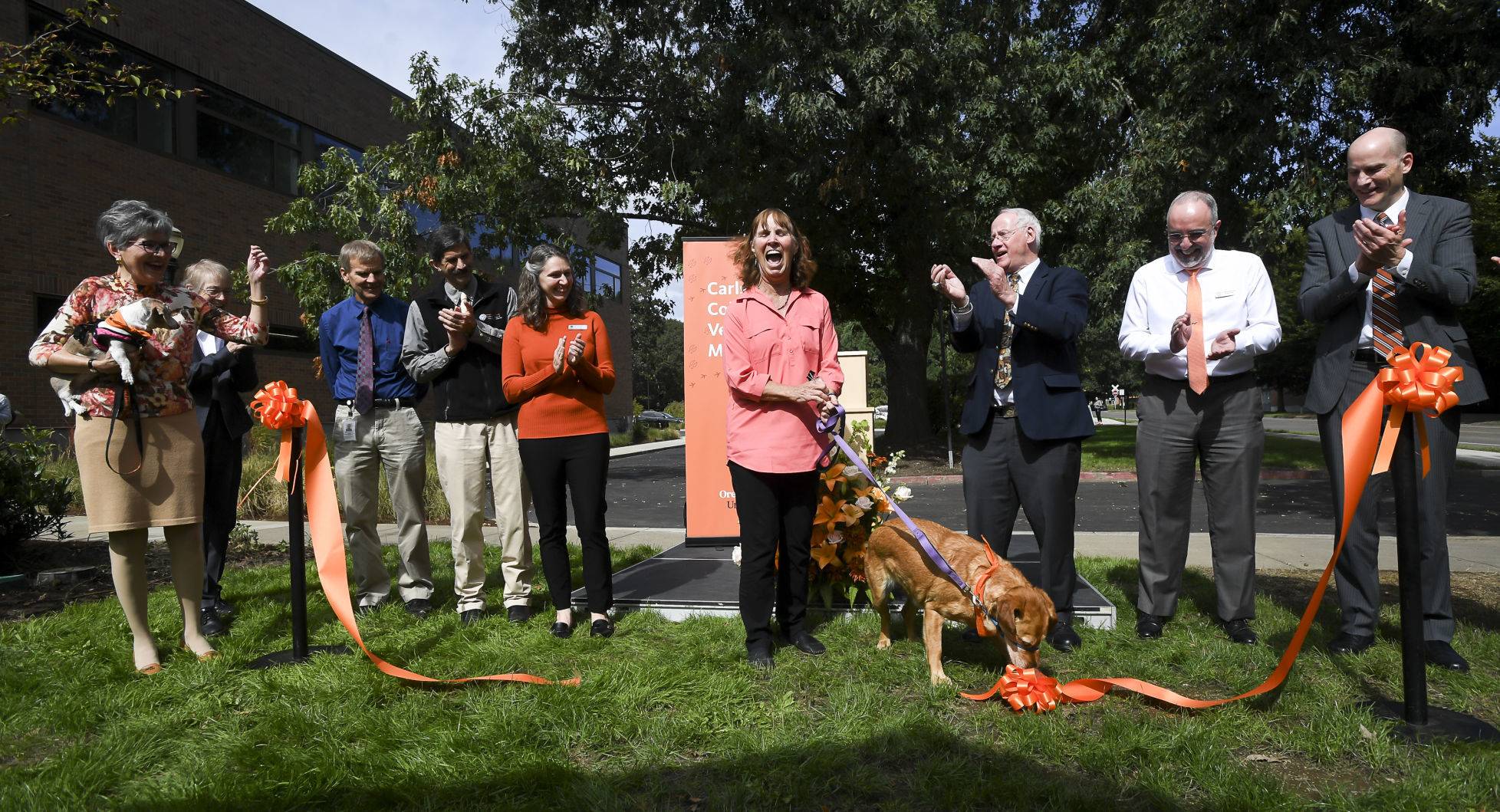Magruder Hall ribbon cutting 01